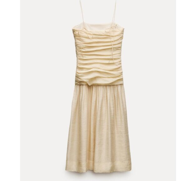 Zara midi dress blogger favorite - Picture 3 of 6